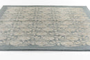 Cotswold Blue Floral Cottage Style Hand Tufted Wool Rug - BlueJay Avenue