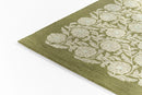 Cotswold Green Cottage Style Wool Rug - BlueJay Avenue
