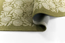 Cotswold Green Cottage Style Wool Rug - BlueJay Avenue