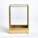 Cottage Hurricane, Antique Brass - BlueJay Avenue