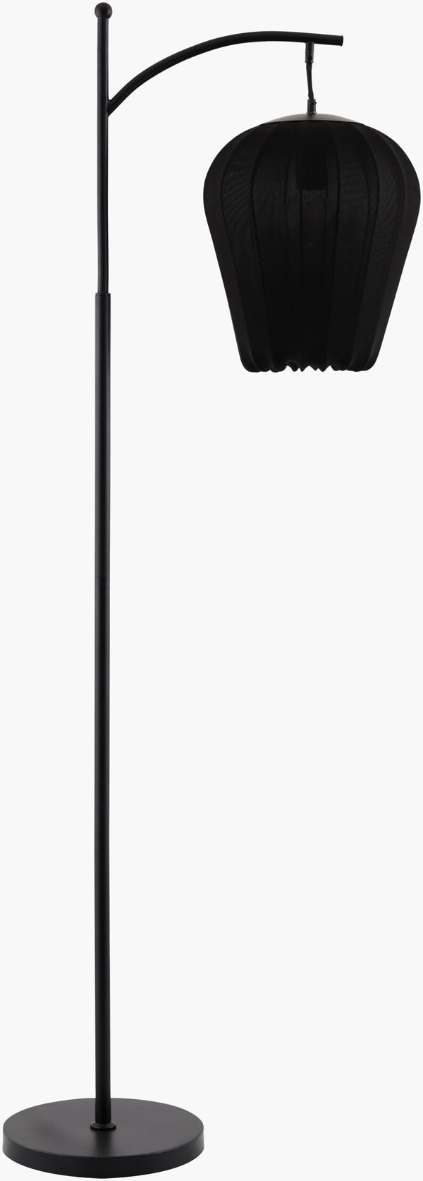 Cayo Black Task Floor Lamp - BlueJay Avenue