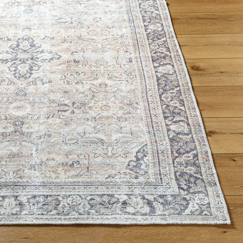 Darling Beige Washable Rug - BlueJay Avenue