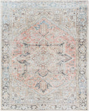 Darling Coral Machine Washable Rug - BlueJay Avenue