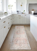 Darling Coral Machine Washable Rug - BlueJay Avenue