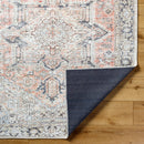 Darling Coral Machine Washable Rug - BlueJay Avenue