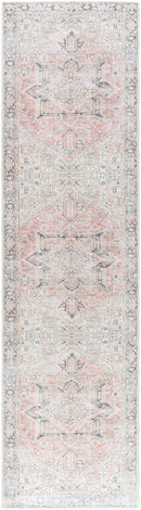 Darling Coral Machine Washable Rug - BlueJay Avenue