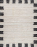 Diane Jute Natural Black Rug - BlueJay Avenue