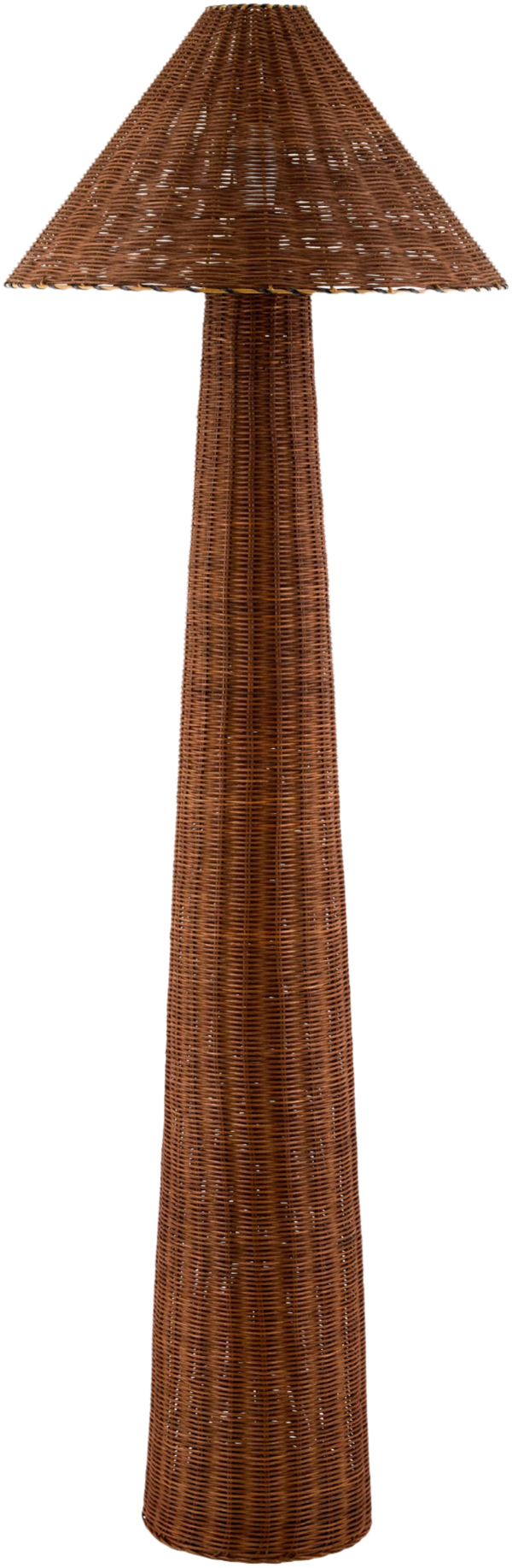 Dunehaven Rattan Floor Lamp - BlueJay Avenue