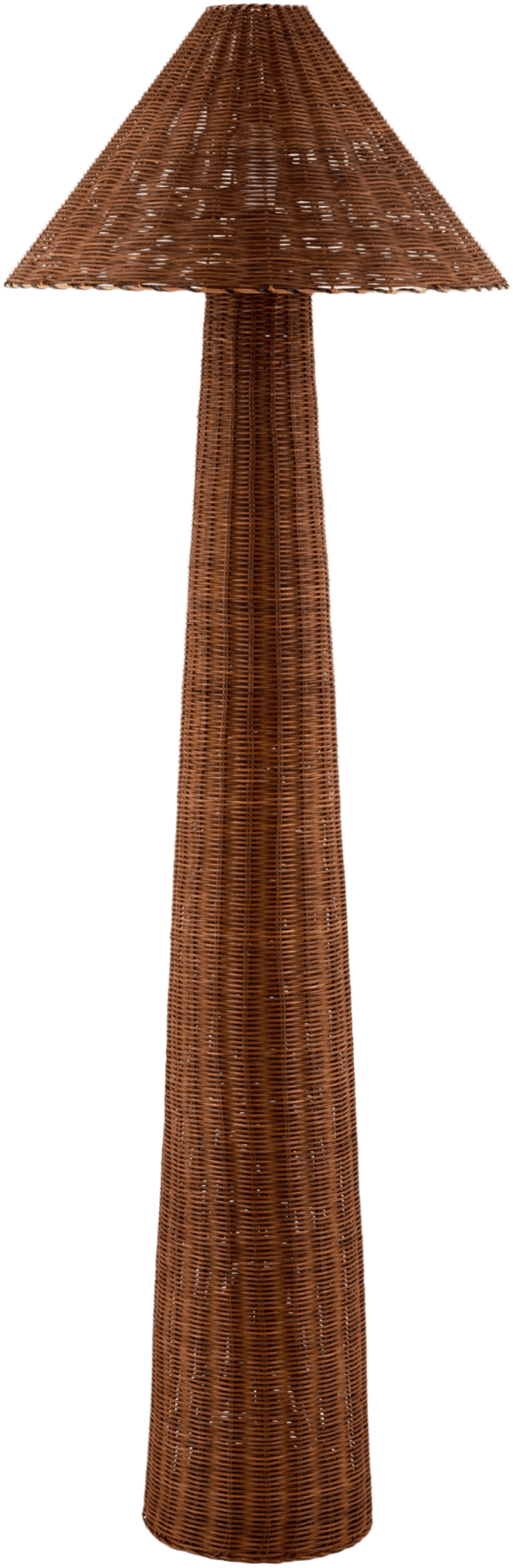 Dunehaven Rattan Floor Lamp - BlueJay Avenue