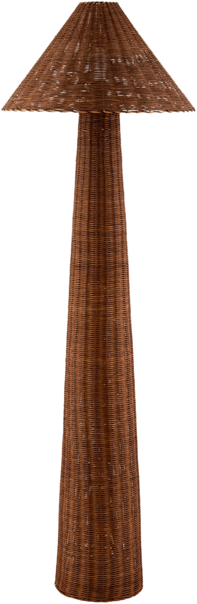 Dunehaven Rattan Floor Lamp - BlueJay Avenue