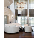Elia 18-Light Spanish Bronze Tiered Chandelier - BlueJay Avenue