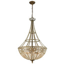 Elizabethan Dimmable Crystal Chandelier Light Fixture - BlueJay Avenue