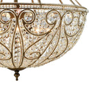 Elizabethan Dimmable Crystal Chandelier Light Fixture - BlueJay Avenue