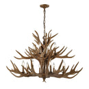 Elk Antler Chandelier - 3 Lt, 6-Lt, 9-Lt & 12 Lt - BlueJay Avenue
