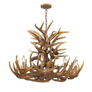 Elk Antler Chandelier - 3 Lt, 6-Lt, 9-Lt & 12 Lt - BlueJay Avenue