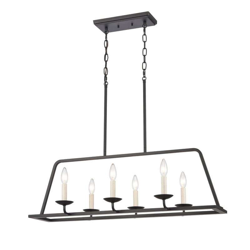Ellisville 6 - Light Farmhouse Island Light - BlueJay Avenue
