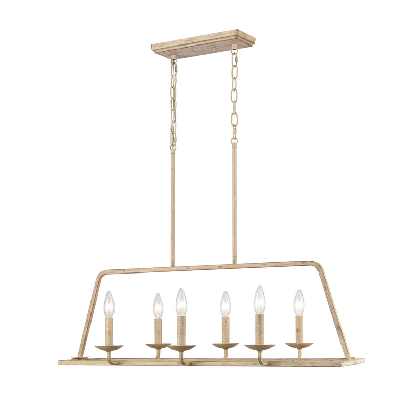 Ellisville 6 - Light Farmhouse Island Light - BlueJay Avenue