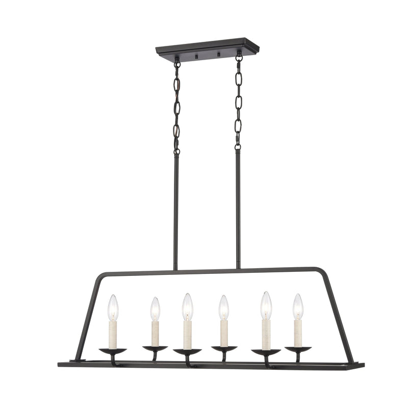 Ellisville 6 - Light Farmhouse Island Light - BlueJay Avenue