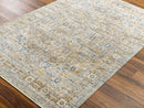 Emma Taupe Traditional Washable Outdoor Rug - BlueJay Avenue