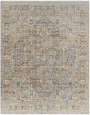 Emma Taupe Traditional Washable Outdoor Rug - BlueJay Avenue