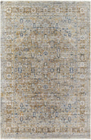 Emma Taupe Traditional Washable Outdoor Rug - BlueJay Avenue