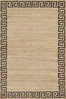 Erin Gates Orchard Greek Key Brown Jute Rug - BlueJay Avenue