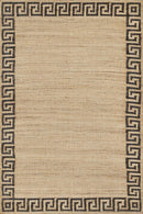 Erin Gates Orchard Greek Key Brown Jute Rug - BlueJay Avenue