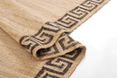 Erin Gates Orchard Greek Key Brown Jute Rug - BlueJay Avenue
