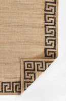 Erin Gates Orchard Greek Key Brown Jute Rug - BlueJay Avenue