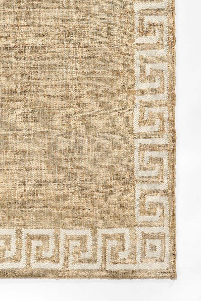 Erin Gates Orchard Greek Key Cream Jute Rug - BlueJay Avenue