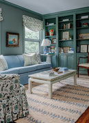 Erin Gates Orchard Vine Stripe Blue Jute Rug - BlueJay Avenue