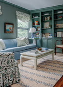 Erin Gates Orchard Vine Stripe Blue Jute Rug - BlueJay Avenue