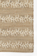 Erin Gates Orchard Vine Stripe Cream Jute Rug - BlueJay Avenue