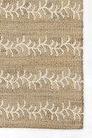 Erin Gates Orchard Vine Stripe Cream Jute Rug - BlueJay Avenue