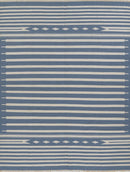 Erin Gates Thompson Billings Light Blue Hand Woven Wool Rug - BlueJay Avenue