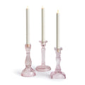 Estella Glass Candle Holders, Set of 3 - BlueJay Avenue