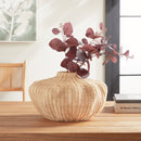 Evren Rattan Vase - BlueJay Avenue