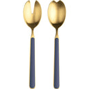 Fantasia 18/10 Stainless Steel Ice Gold 2 Pc Salad Serving Set - BlueJay Avenue