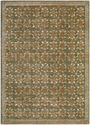Fifth Avenue Traditional Floral Olive Area Rug - BlueJay Avenue