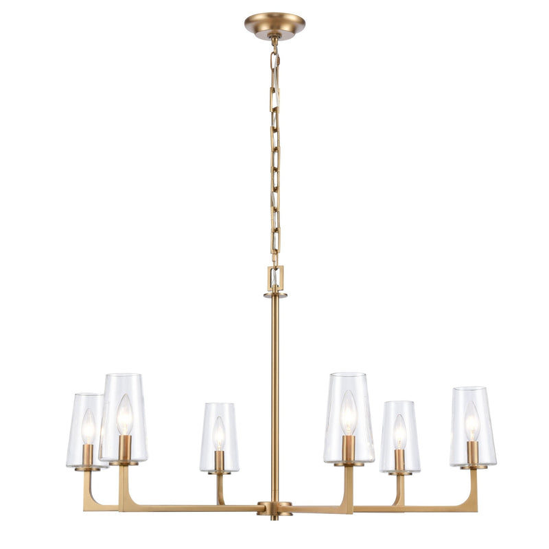 Fitzroy 6 - Light Chandelier Light Fixture - BlueJay Avenue
