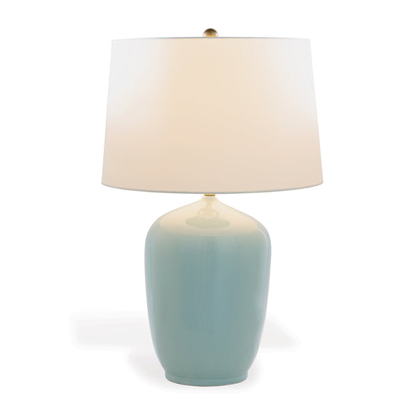 Franklin Sky Table Lamp, Celadon - BlueJay Avenue