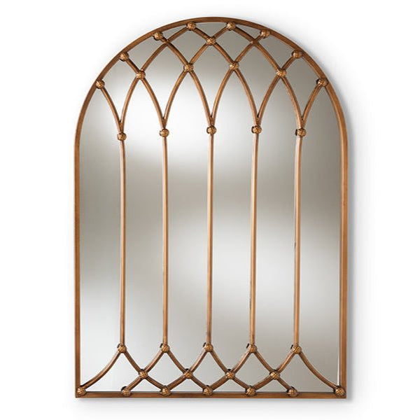 Freja Antique Bronze Arch Mirror - BlueJay Avenue