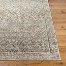 Galey Alix Collins Ivory and Blue Vintage Style Traditional Rug - BlueJay Avenue