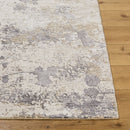 Gakko Modern Abstract Cream & Grey Area Rug - BlueJay Avenue