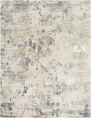 Gakko Modern Abstract Cream & Grey Area Rug - BlueJay Avenue