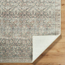 Galey Alix Collins Ivory & Blue Vintage Style Traditional Living Room Rug - BlueJay Avenue