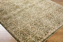 Galey Alix Maverick Olive Traditional Area Rug - BlueJay Avenue