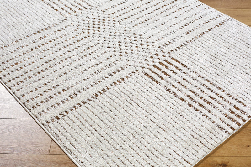 Galey Alix x Livabliss Architect Modern Cream Rug - BlueJay Avenue