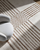 Galey Alix x Livabliss Architect Modern Cream Rug - BlueJay Avenue