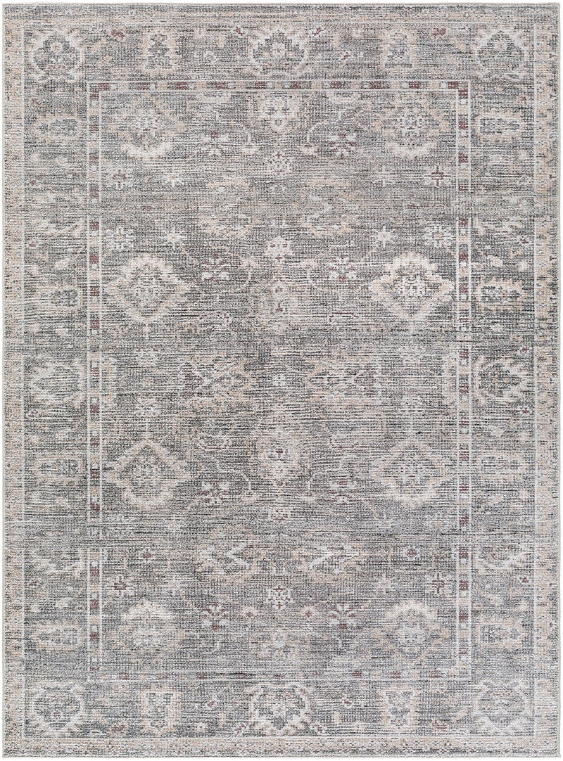 Galey Alix x Livabliss Collins Avenue Sage Traditional Area Rug - BlueJay Avenue